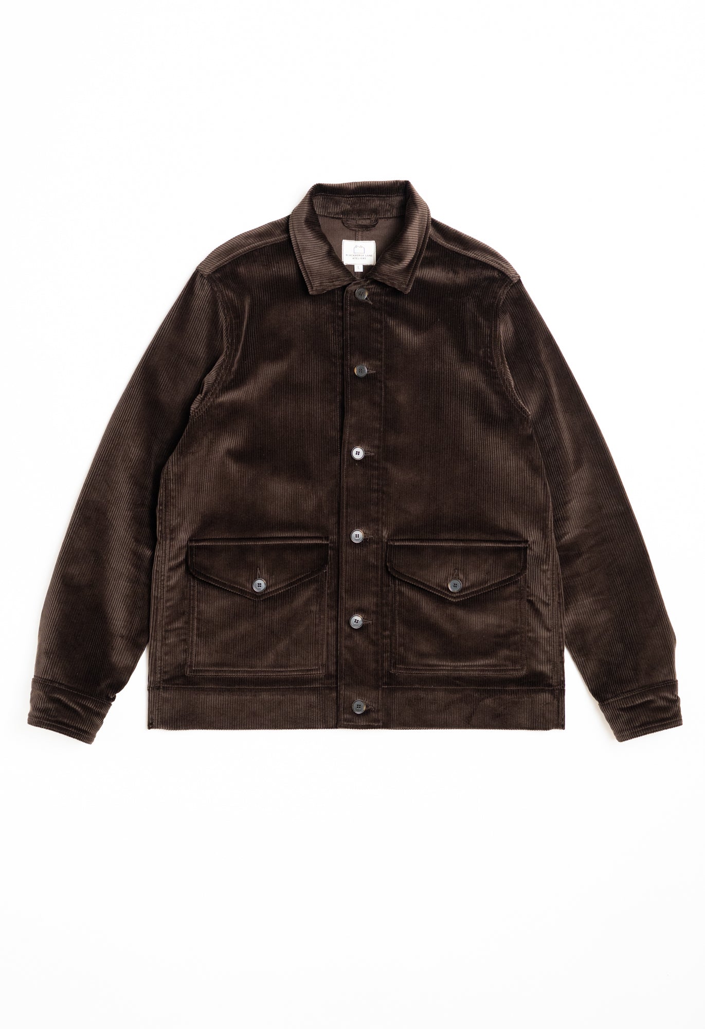 EC1 Dark Brown Corduroy Jacket