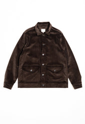 EC1 Dark Brown Corduroy Jacket