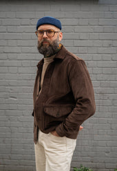 EC1 Dark Brown Corduroy Jacket