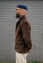 EC1 Dark Brown Corduroy Jacket