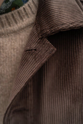 EC1 Dark Brown Corduroy Jacket