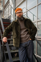 Ec1 Dark Corduroy Jacket