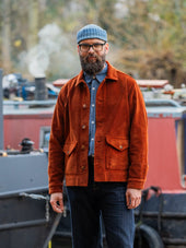 Ec1 Orange Corduroy Jacket