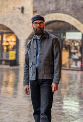 EC1 Indigo Salt & Pepper Jacket