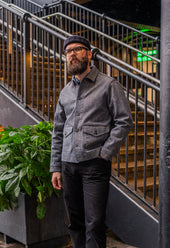 EC1 Indigo Salt & Pepper Jacket