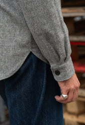 EC3 Men’s Wool CPO Shirt Grey