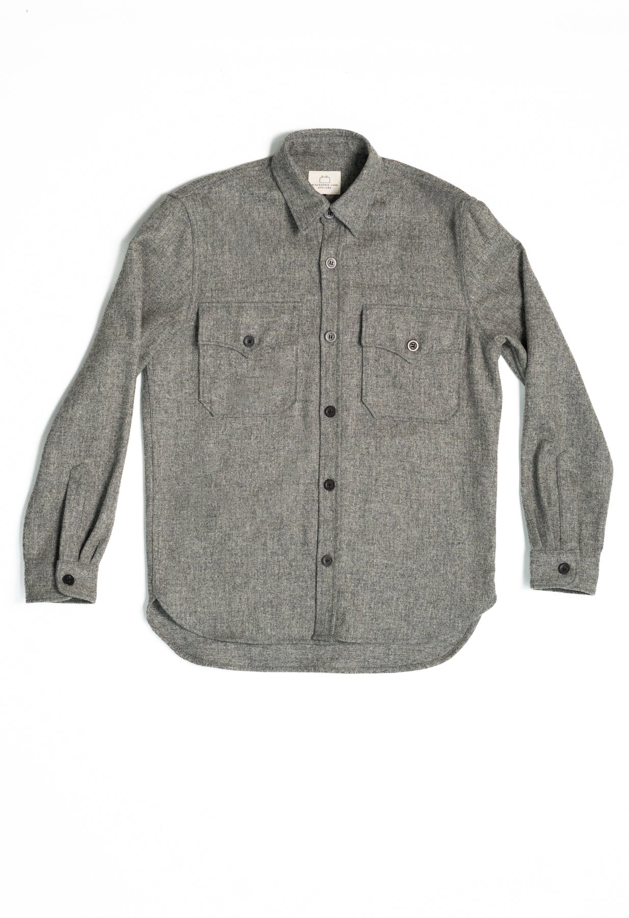 EC3 Men’s Wool CPO Shirt Grey