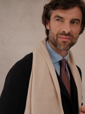 Charpe 100 Cachemire Beige Clair