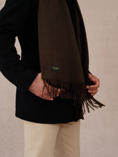 Charpe 100 Cachemire Marron