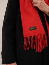 Charpe 100 Cachemire Rouge