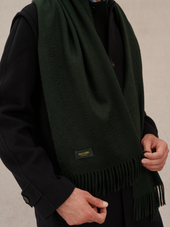 Charpe 100 Cachemire Vert Acad Mie
