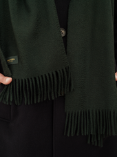 Charpe 100 Cachemire Vert Acad Mie