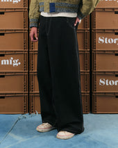 Home Pants - Black Wonky-Wear