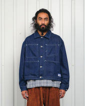 Post Jacket - Indigo Selvedge Denim