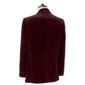 Bloomsbury Burgundy Velvet Jacket