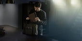 M/S Pouch Large – Army/Dark Brown