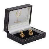 9ct Gold Knott Cufflinks