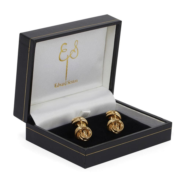 9ct Gold Knott Cufflinks