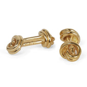 9ct Gold Knott Cufflinks