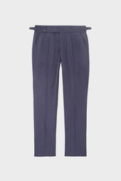 Pants En Flanelle Edward Marine