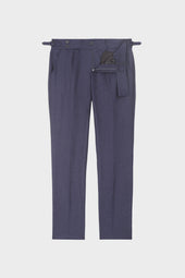 Pants En Flanelle Edward Marine