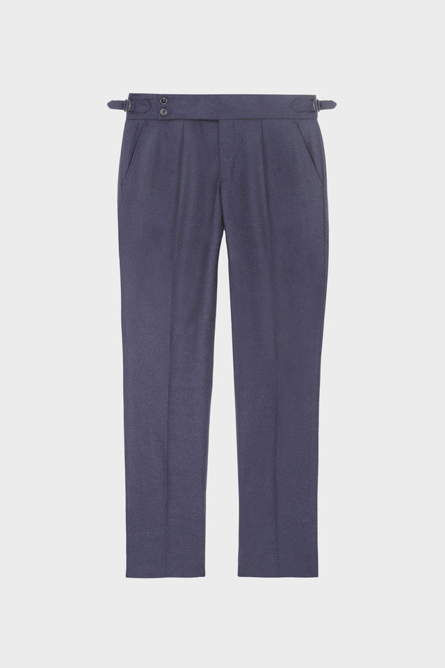 Edward Navy Flannel Pants