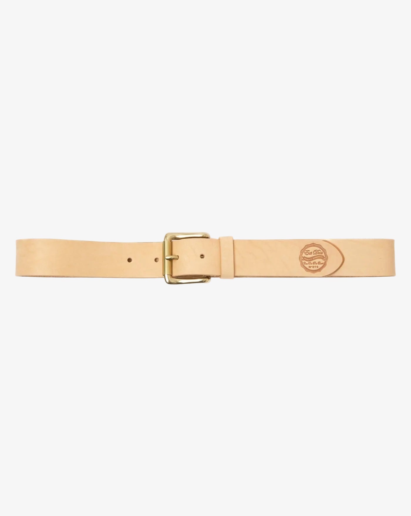 Leather Belt Roller Natural