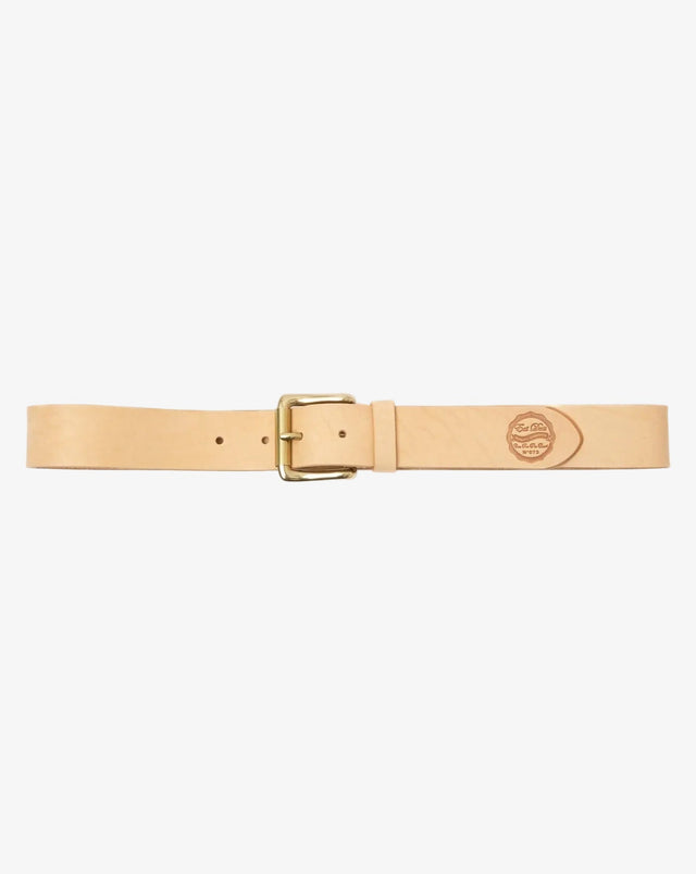 Leather Belt Roller Natural