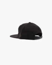 T A C X Eat Dust Smilie Canvas Cotton Black