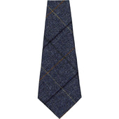 Abraham Moon Checked Bespoke Wool Tie