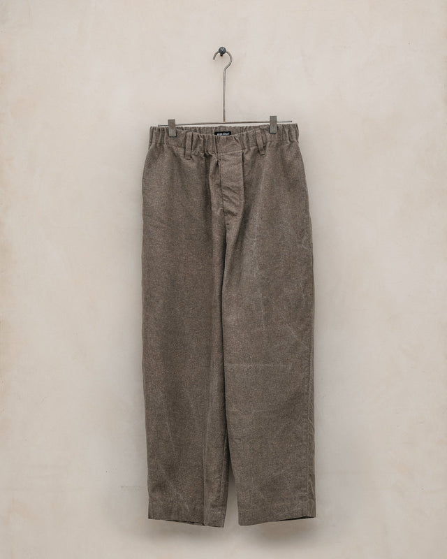 Elastic Pant - Natural Dye Silk/Linen Broadcloth, Iron (Persimmon/Iron Natural Dye)