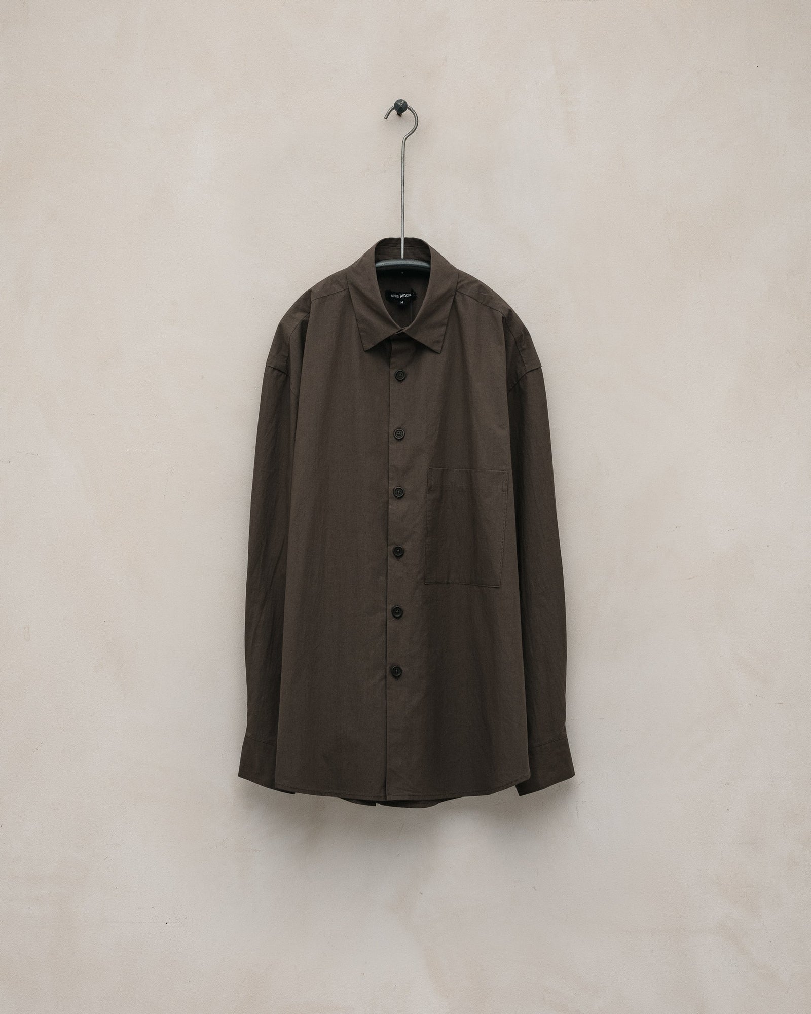 Big Shirt Two Organic Cotton Typewriter Anthracite