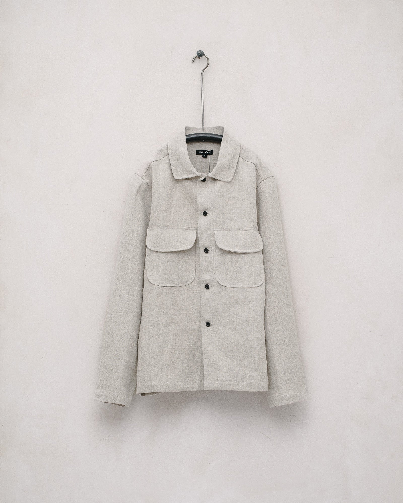 Field Shirt Tumbled Hemp Canvas