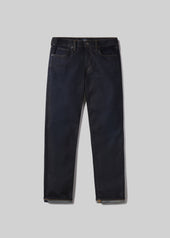 Elijah Straight Cashmere Denim in Falcon