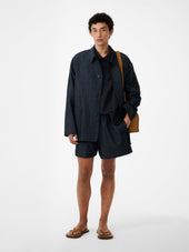 Elio Short in Indigo