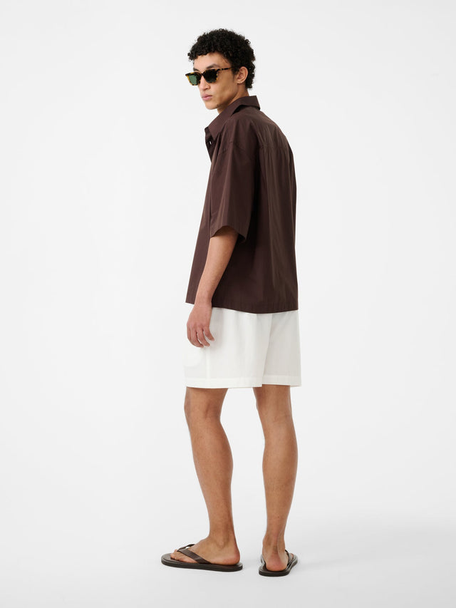 Elio Short in Optic White