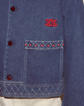 Embroidered Denim Jacket