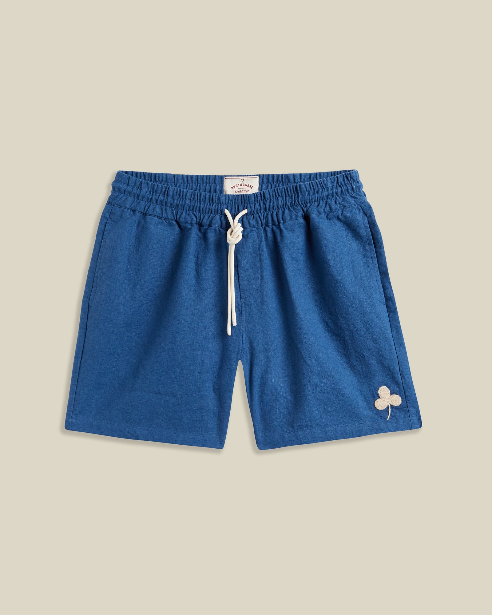 Embroidery Nature Ramie Shorts