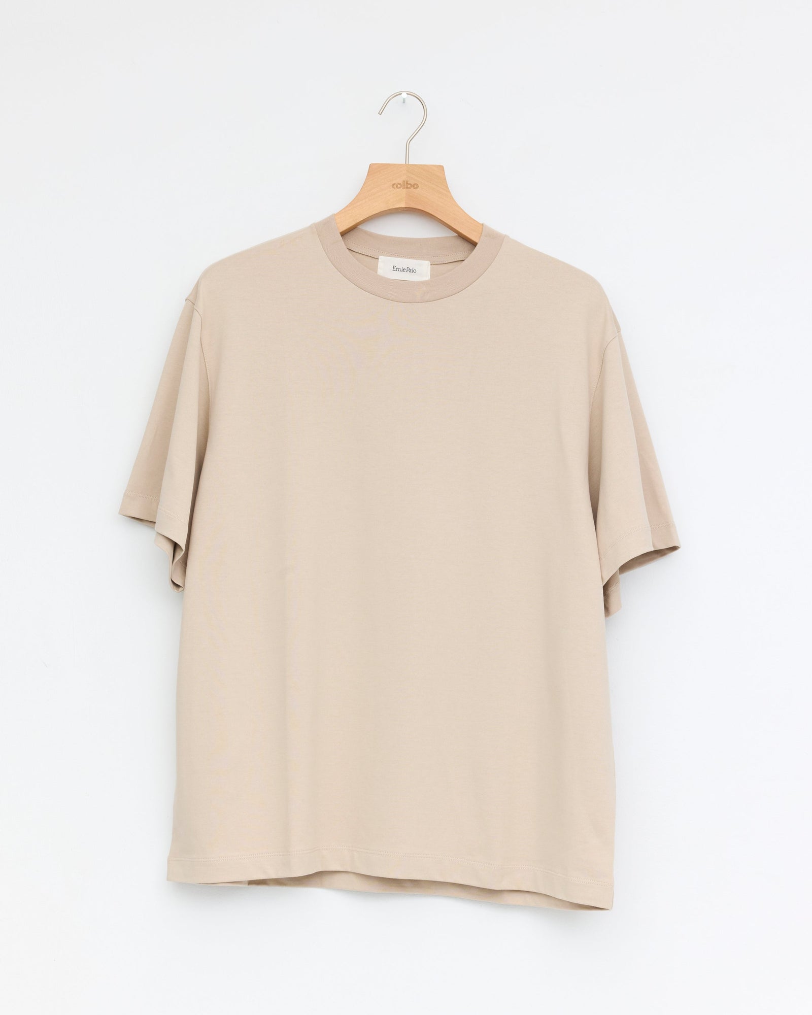 Cotton T Shirt Beige