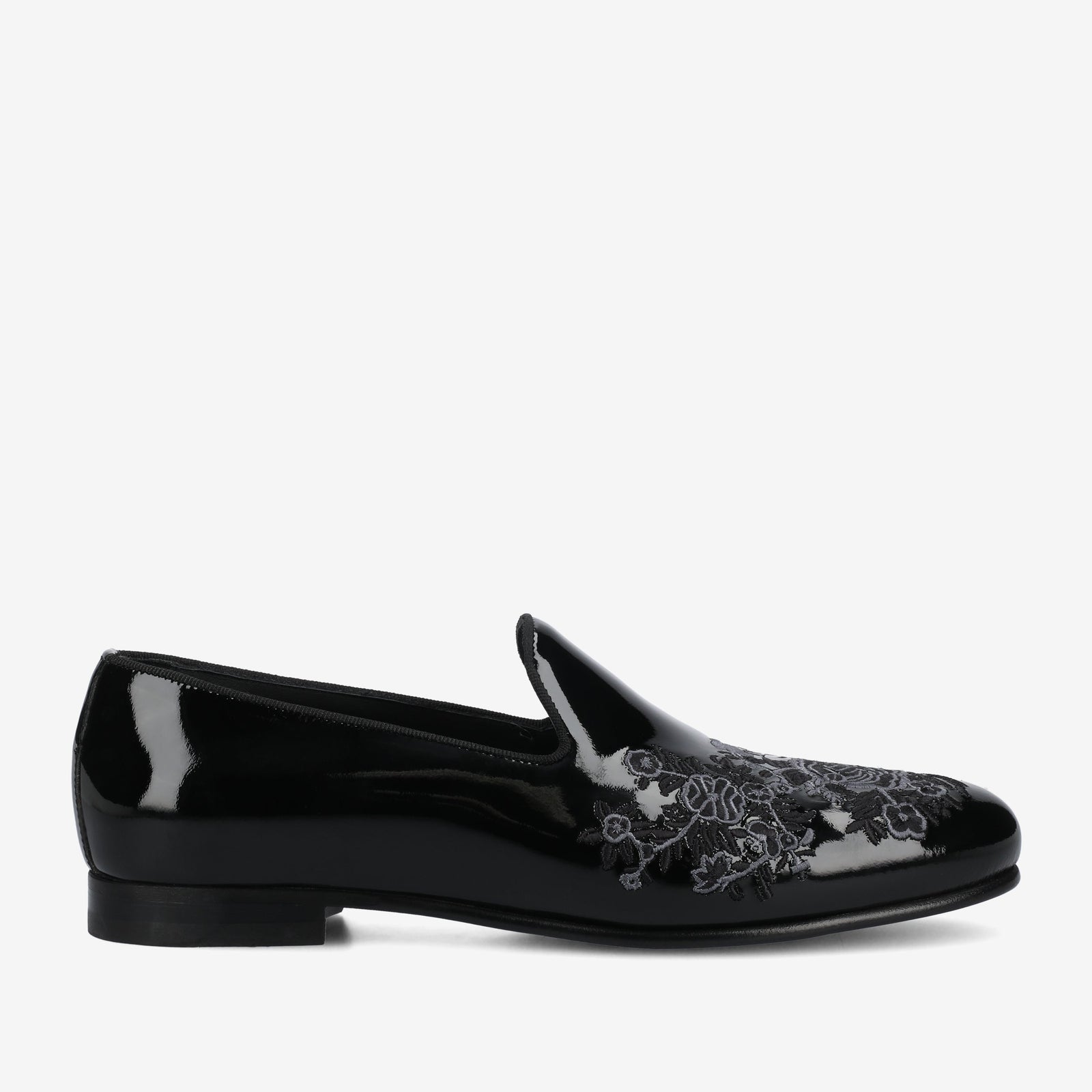 The Estate Slipper In Patent Leather