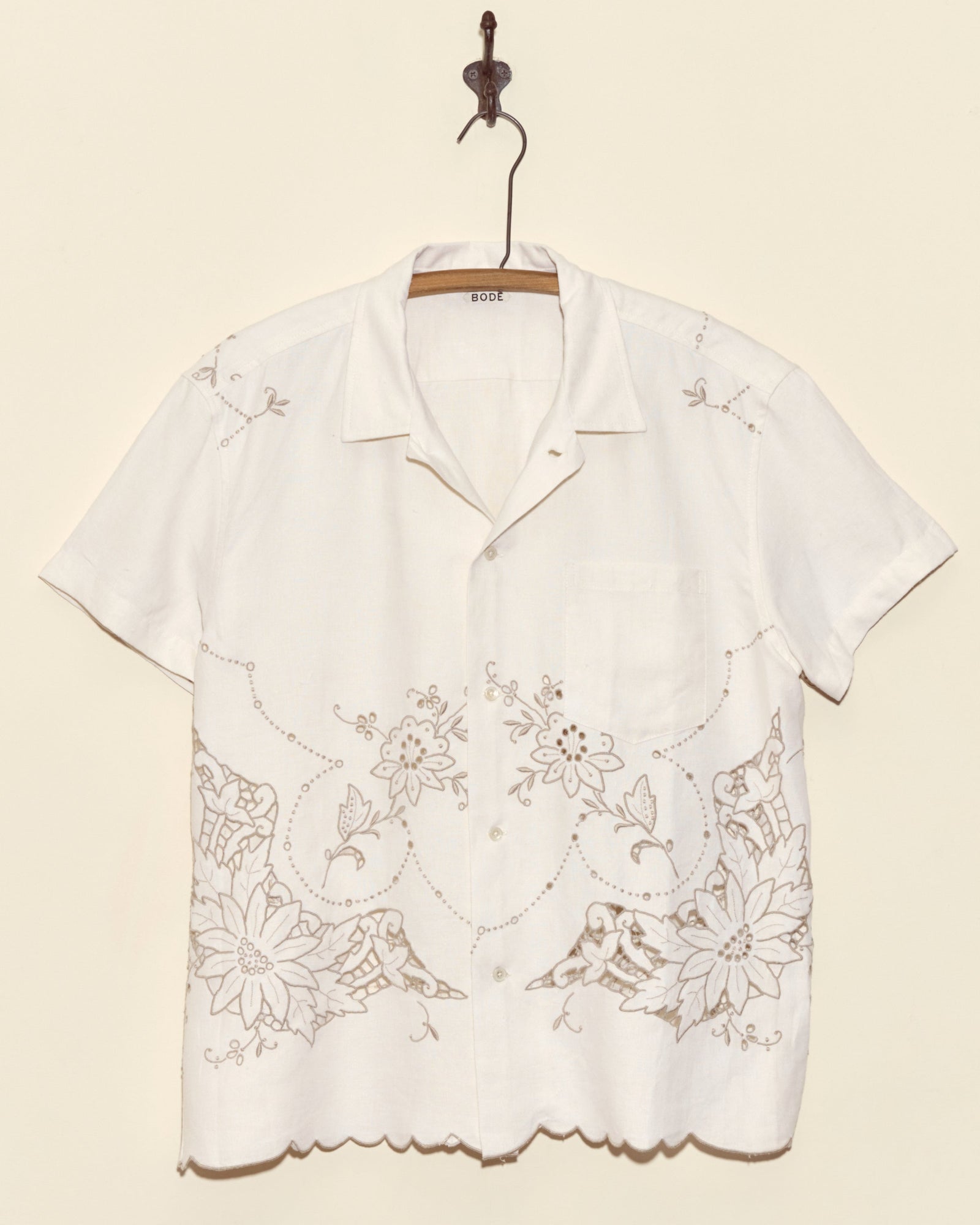 Etched Lotus Short Sleeve Shirt - XL