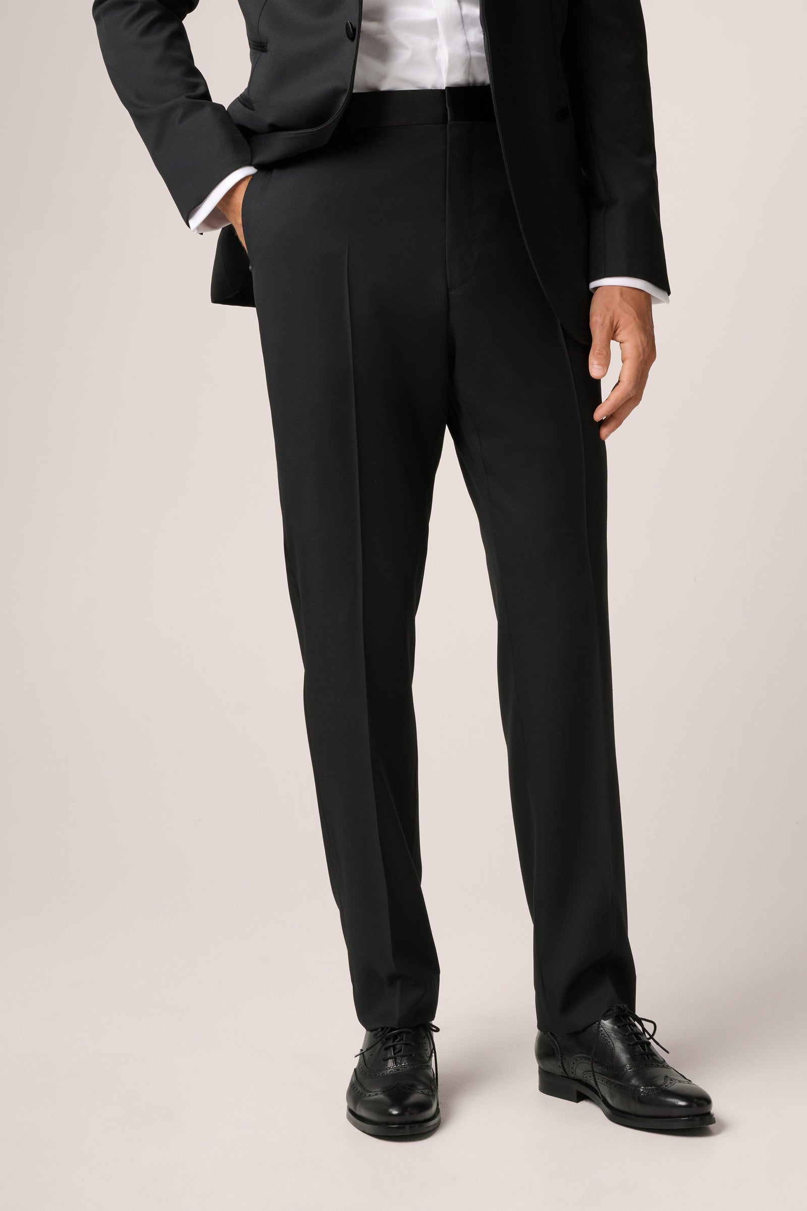 Tuxedo Trousers Wool