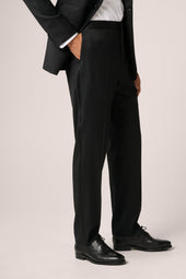 Tuxedo Trousers - Wool - Black