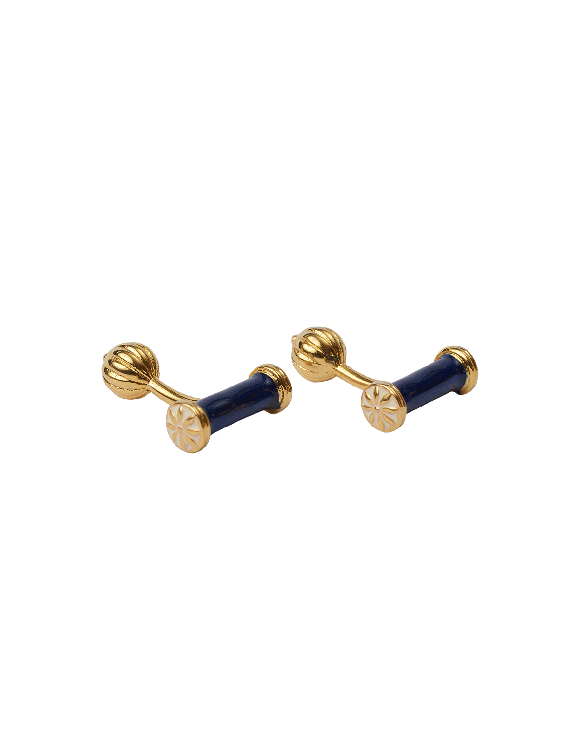 Hand Enamelled Bar Cuff Links