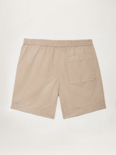 The Easy Shorts Beige Cotton