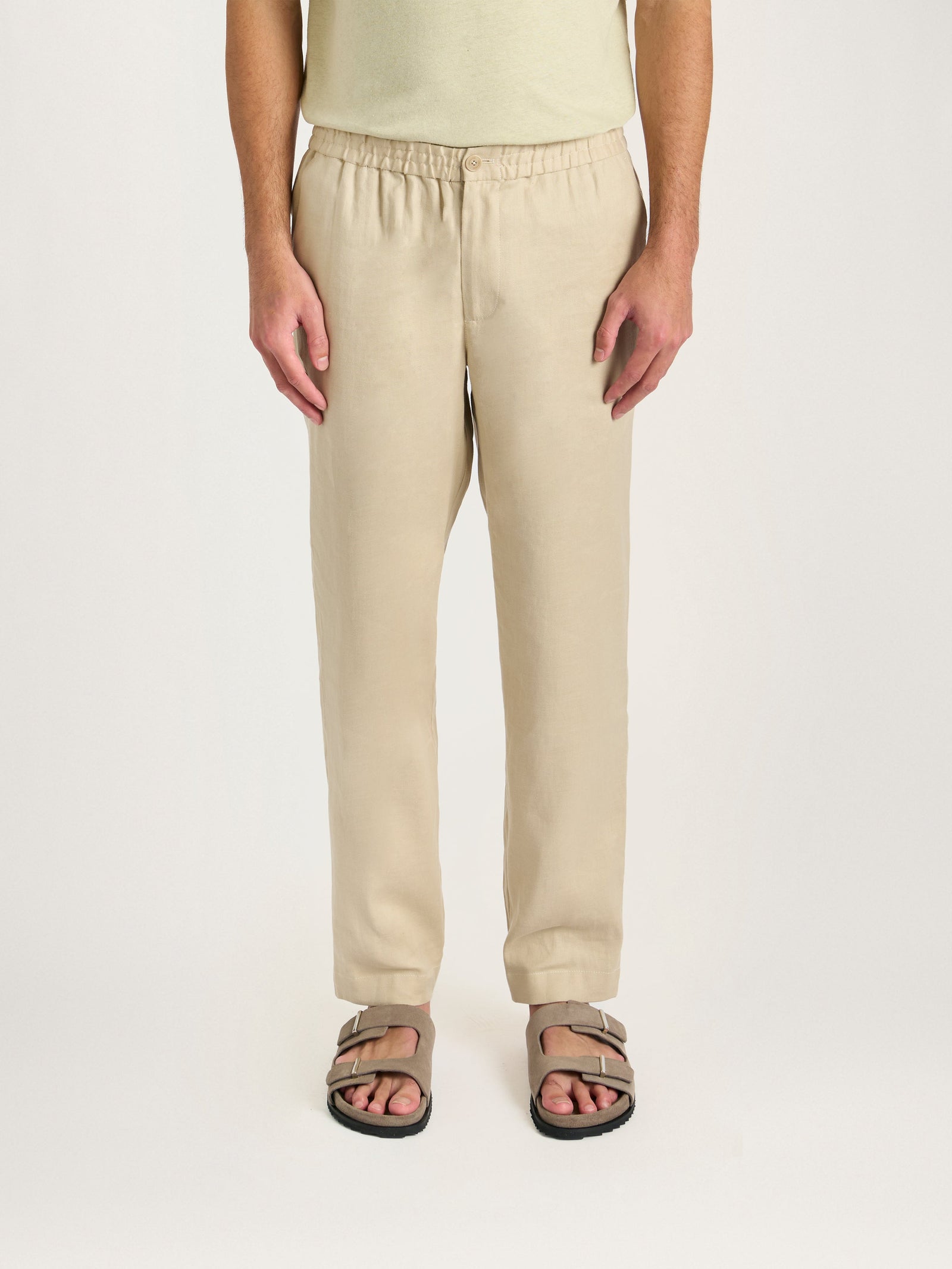 The Easy Trouser Linen Linen