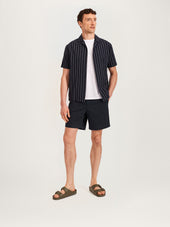 The Easy Shorts Beige Cotton