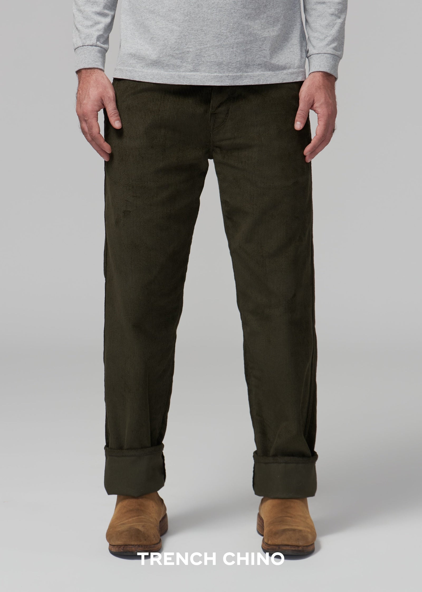 Corduroy Trench Chino