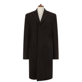 Warrington Brown Herringbone Cashmere Coat