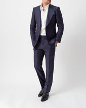 Dark Blue Contemporary Jacket
